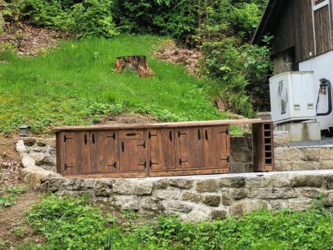 Masivní a zahradní kuchyně - můj truhlář